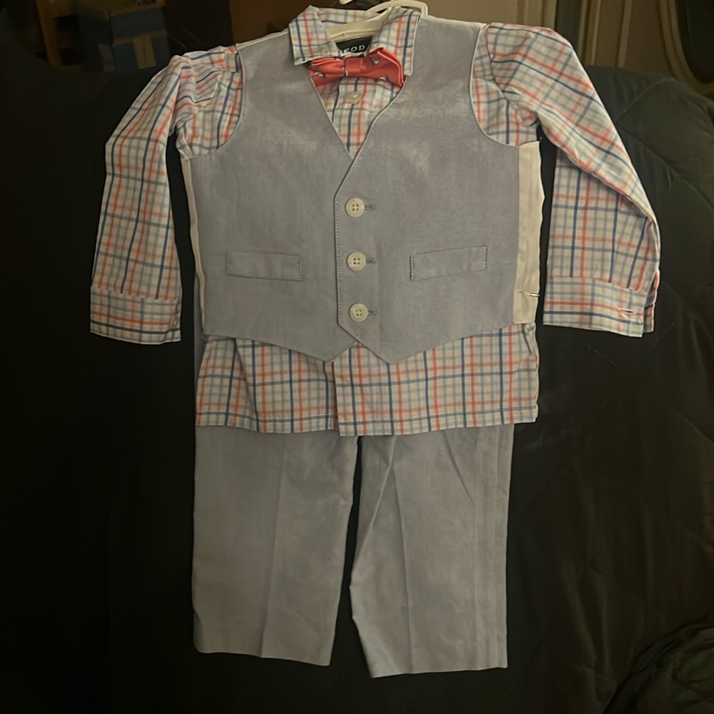 Izod 24 month boys 4-piece dress suit.
